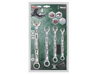 wera Joker Set Ring-Maulschlüssel-Satz 4teilig