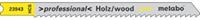 Metabo 623943000 Professional U-decoupeerzaagblad - 82 x 2,5mm (5st)