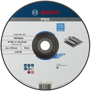 Bosch Trennscheibe Gekröpft Standard For Metal A 30 S Bf, 230 Mm, 22,23 Mm, 3,0 Mm