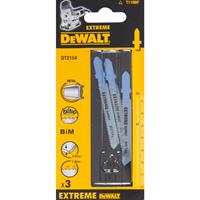 DeWalt DT2154 BiM Decoupeerzaagblad Extreme - 1.8mm tandafstand - Metaal (3st)