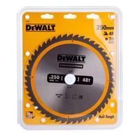 DeWalt DT1957 Extreme Cirkelzaagblad - 250 x 30 x 48T - Hout (Met nagels)