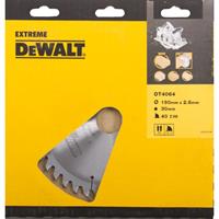 DeWalt DT4064 Extreme Cirkelzaagblad - 190 x 30 x 40T - Hout / Laminaat