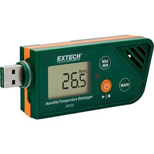 extech Multi-Datenlogger Messgröße Luftfeuchtigkeit, Temperatur -30 bis +70°C 0.1 bis 99.9%