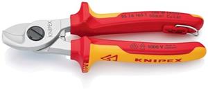 Knipex Knipex-Werk 95 16 165 T Kabelschaar Geschikt voor (striptechniek) Alu- en koperkabel, een- en meerdraads 15 mm 50 mm²