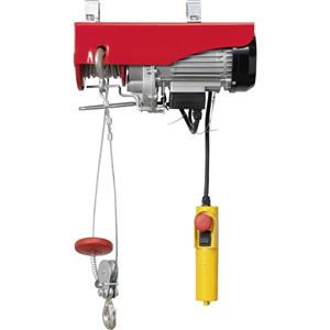 toolcraft Elektrischer Seilhebezug 300/600kg Tragkraft (Max.): 600kg