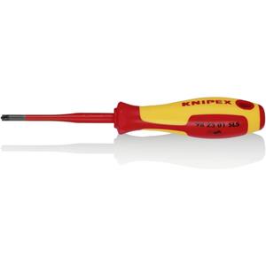 Schraubendreher Slim ? Doppelbit Schlitz und PZ1 - KNIPEX - WERK: 98 25 01 SLS