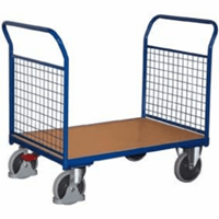 VARIOfit Doppel-Stirnwandwagen mit Drahtgitter 1000x600mm