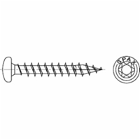 SPAX 0201010400255 Houtschroef 4 mm 25 mm T-STAR plus Staal WIROX 1000 stuk(s)