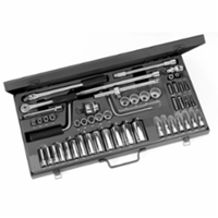 FACOM Doppenset 3/8" 12-kant van 1/4" tot 1" en bits J.450U