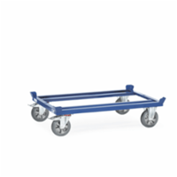 fetra Paletten-Fahrgestell, Tragkraft: 1.200 kg,blau RAL5007