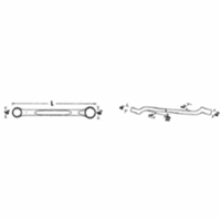 Stahlwille 180A 9/16 X 5/8 41603436 Doppel-Ringschlüssel