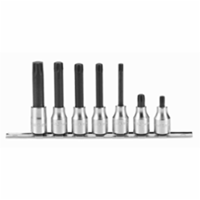 FACOM Set schroevendraaierdoppen met 6 spiebanen 1/2" D.34J7