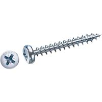 500x Spax Spanplattenschraube panhead Typ 4758, Kreuzschlitz PZ, 4,5 x 40 mm