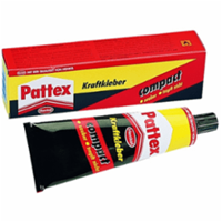 Pattex Compact Gel Kraftkleber, lösemittelhaltig, 125 g Tube