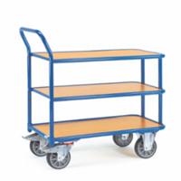 FETRA Tafelwagen 2612 - 3 etages - Laadvlak 1.000 x 700 mm