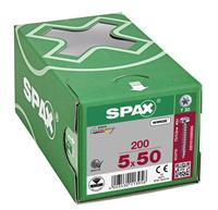 SPAX 0201010500505 Houtschroef 5 mm 50 mm T-STAR plus Staal WIROX 200 stuk(s)