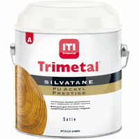 TRIMETAL silvatane pu acryl prestige satin kleurloos set 1 ltr