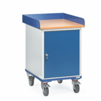 Fetra Rollschrank mit Umrandung und Stahlschrank