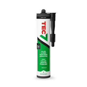 TEC7 lijm zwart, 310 ml