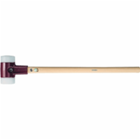 Halder Voorhamer | hoofd-d. 125 mm lengte 1040 mm | middelhard superplastic wit | hickory | 1 stuk - 3007.125 3007.125