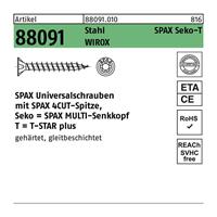 Spax T-star spaanplaatschroef vz pk 3.0x16mm T10