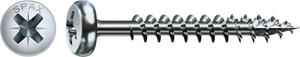 SPAX Halbrundkopf 5.0x 80 Vollgewinde Pozidriv 2 Wirox-Silber mit Bewertung