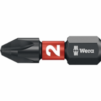 WERA Bit 1/4 inch Proefhoofd DIN 3126 C 6,3 PH3x25mm