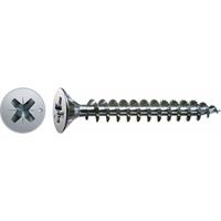 Spax spaanplaatschroef vz pk 2.5x12mm pz1