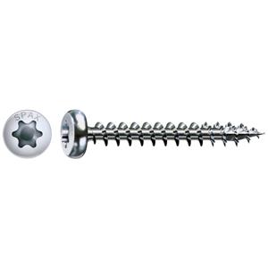 SPAX Halbrundkopf 5.0x 60 Vollgewinde Torx 20 Wirox-Silber mit Bewertung