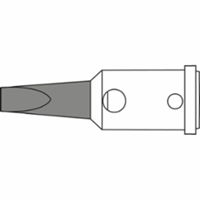 Ersa 0G072AN Soldeerpunt Beitelvorm, recht Grootte soldeerpunt 3.20 mm Inhoud: 1 stuk(s)