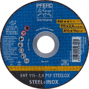 PFERD doorslijpschijf Ø115x2,4x22,23 INOX