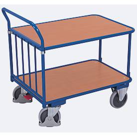 VARIOfit Schiebebügelwagen als Tischwagen 850x500mm