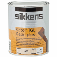 SIKKENS cetol tgl satin plus kleurloos 1 ltr