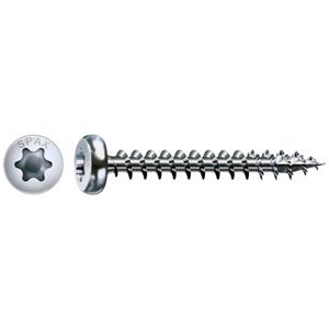 SPAX Halbrundkopf 4.0x 40 Vollgewinde Torx 20 Wirox-Silber mit Bewertung