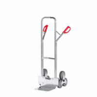 Fetra - Aluminium-Treppenkarre, mit dreiarmigen Radsternen, Schaufelbreite 320mm