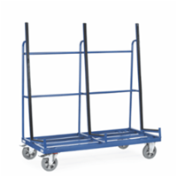 Fetra Glaswagen mit einsitiger Anlage 1676x430 mm Auflagefläche