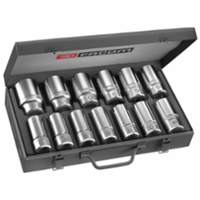 FACOM Doppenset 3/4" 6-kant van 22 tot 42mm K.405E