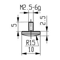 Käfer Messeinsatz HM Abb.12/10,0mm - KAFER