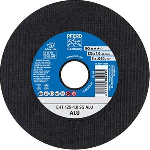 Trennscheibe A30NSG Alu 125x1,0mm ger. Pferd - RÜGGEBERG