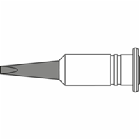 Ersa 0G132KN Soldeerpunt Beitelvorm, recht Grootte soldeerpunt 2.40 mm Inhoud: 1 stuk(s)