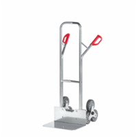 Fetra - Aluminium-Treppenkarre, mit dreiarmigen Radsternen, Schaufelbreite 480mm