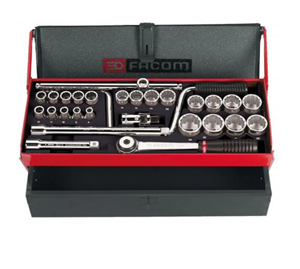 FACOM Doppenset 1/2" van 8 tot 32mm S.442EP