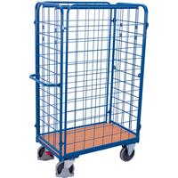 Variofit Pakketwagen hoog met 4 wanden