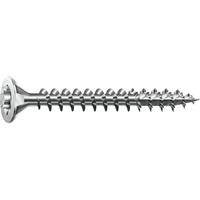 SPAX Universalschraube, 5,0 x 80 mm, 200 Stück, T-STAR plus, Senkkopf, Vollgewinde, 4CUT, WIROX A3J - ACERTO