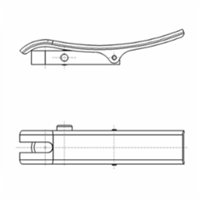 Abhebevorrichtung f.Außenring-D.58mm schwenkbar f.Messuhren - KÄFER MESSUHRENFABRIK