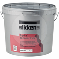 SIKKENS alpha topcoat flex wit 10 ltr