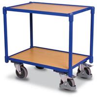 VARIOfit Euro-System-Roller mit 10mm Rand und 2 Ladeflächen 605x410mm