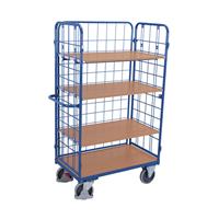 Variofit Hoge trolley met 4Â plateaus - SW-serie