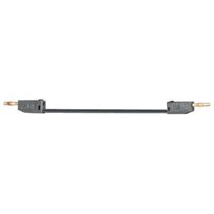 Stäubli LK205-X Meetsnoer [Banaanstekker 2 mm - Banaanstekker 2 mm] 0.60 m Zwart 1 stuk(s)