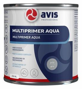 Avis aqua multiprimer grijs 250 ml